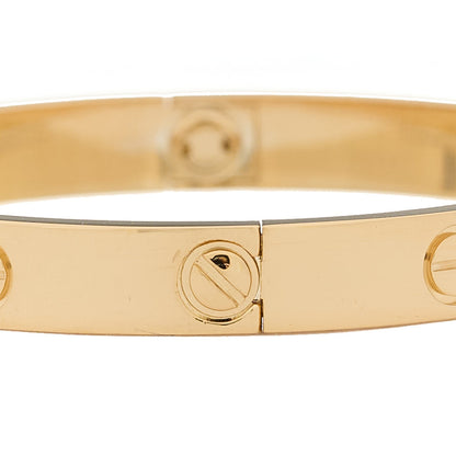 Cartier 18K Yellow Gold LOVE Bracelet 16 4 of 7