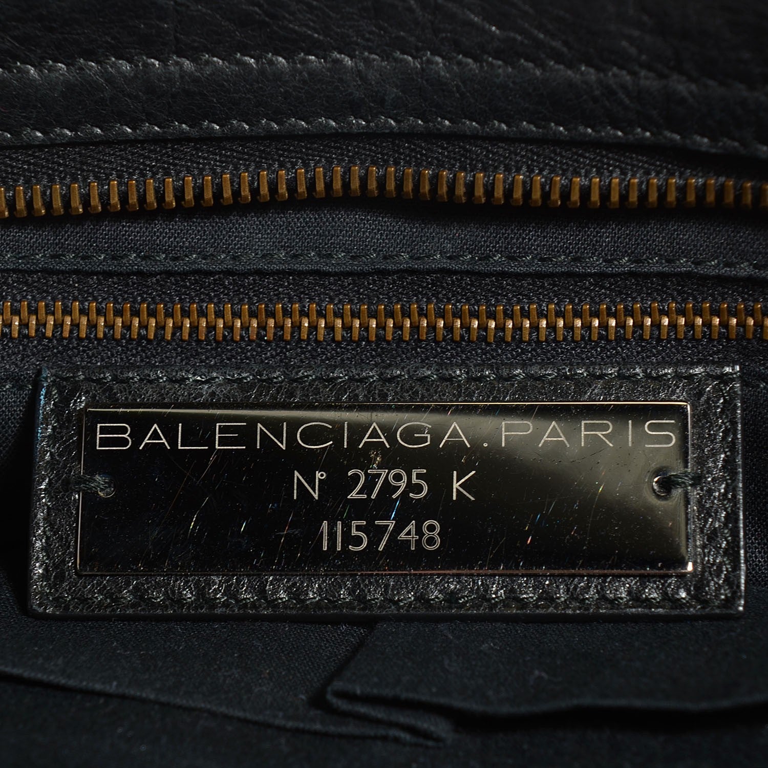 Balenciaga Agneau Classic Hardware City Black 7 of 13