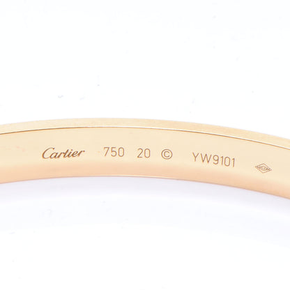 Cartier 18k Yellow Gold LOVE Bracelet Size 20 3 of 6