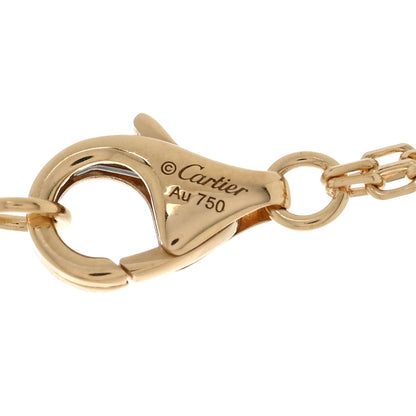 Cartier 18K Yellow Gold 2 Diamond LOVE Necklace 4 of 5