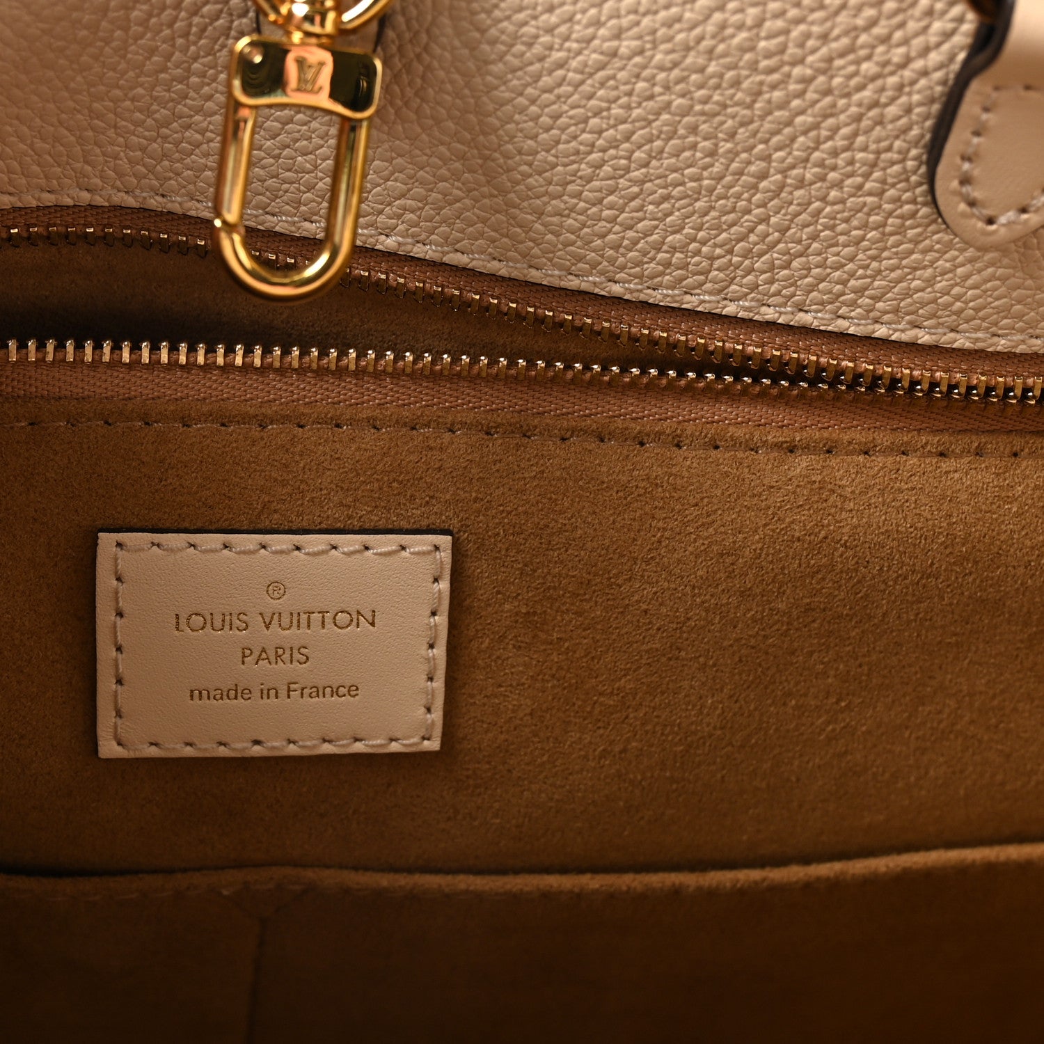 Louis Vuitton Empreinte Monogram Giant Onthego GM Creme 6 of 9