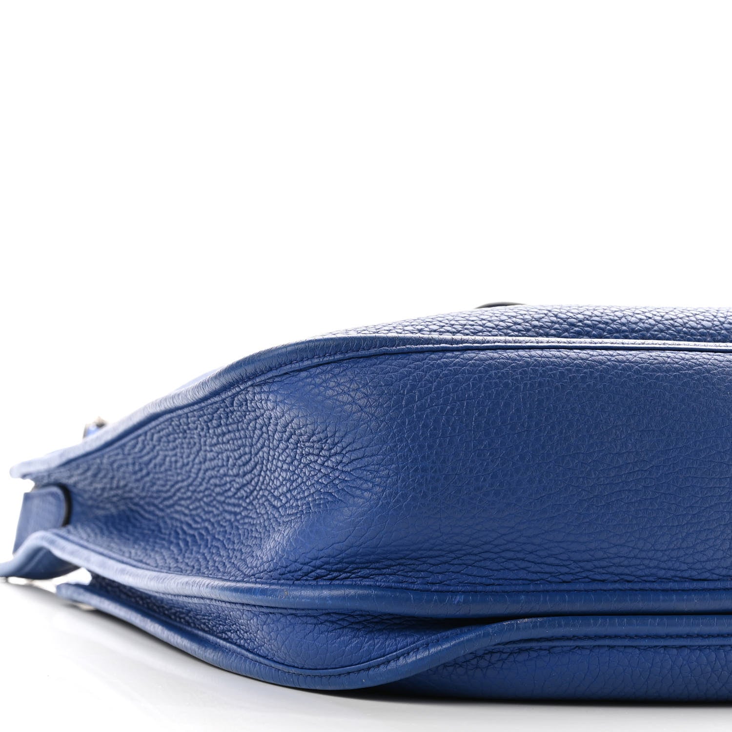 Hermes Taurillon Clemence Evelyne III GM Bleu Electrique 16 of 23