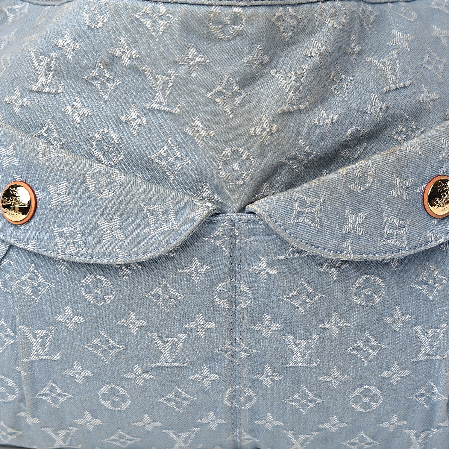 Louis Vuitton Denim Daily GM Blue Clair 9 of 9