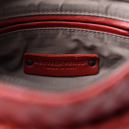 Bottega Veneta Nappa Intrecciato Small Camera Bag Red 8 of 11