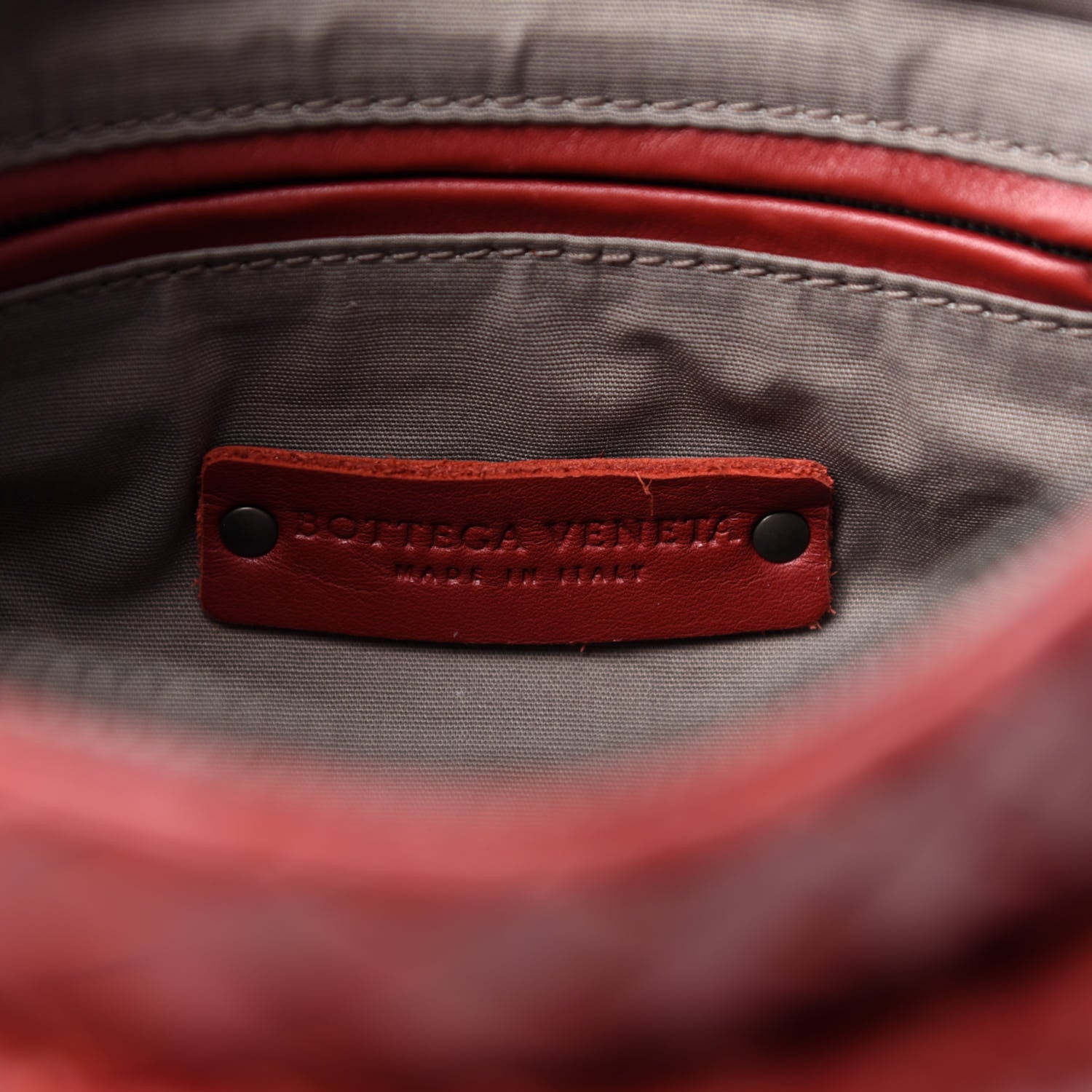 Bottega Veneta Nappa Intrecciato Small Camera Bag Red 8 of 11