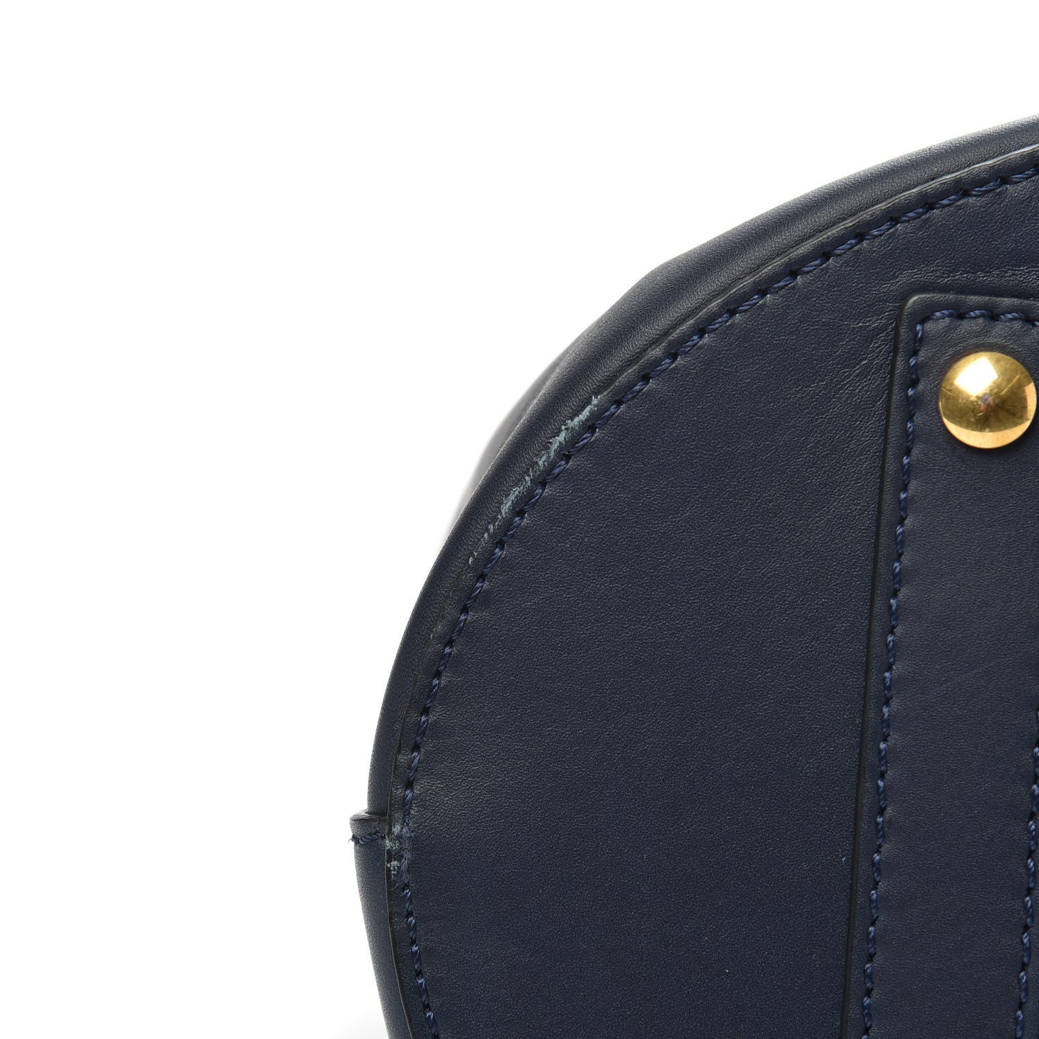Burberry Supple Calfskin Medium Bucket Mid Indigo 10 of 15