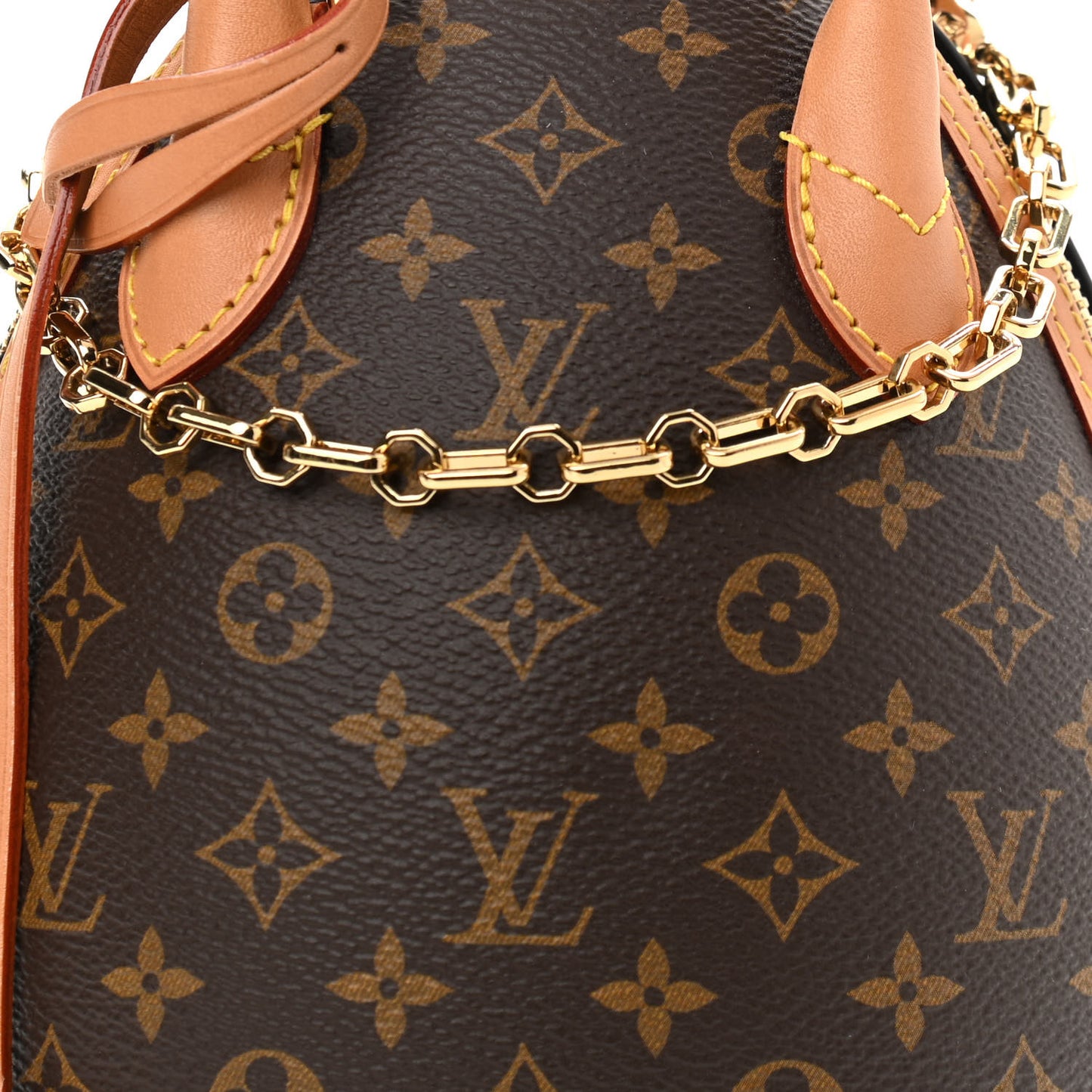 Monogram Egg Bag Black
