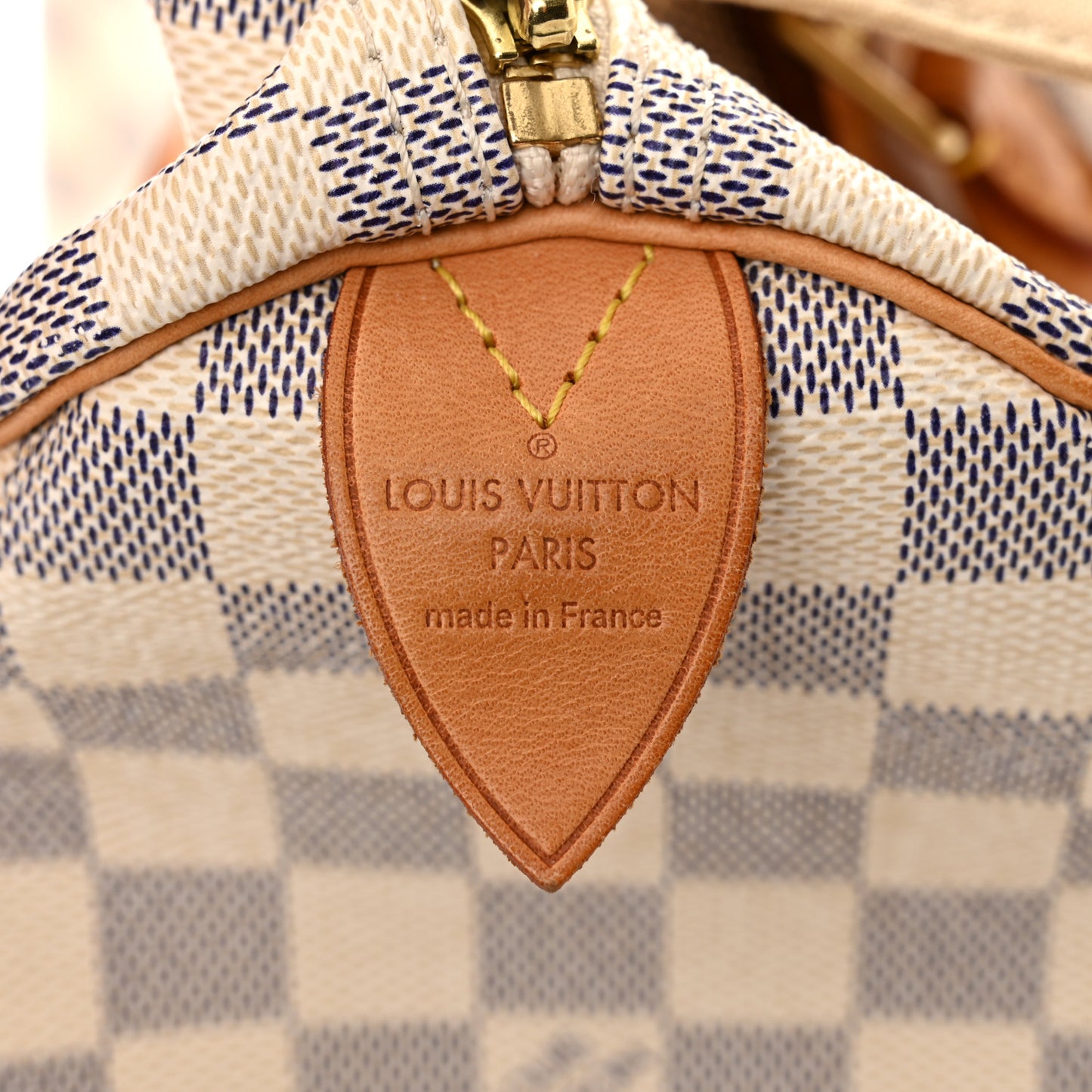 LOUIS VUITTON Damier Azur Speedy 30
