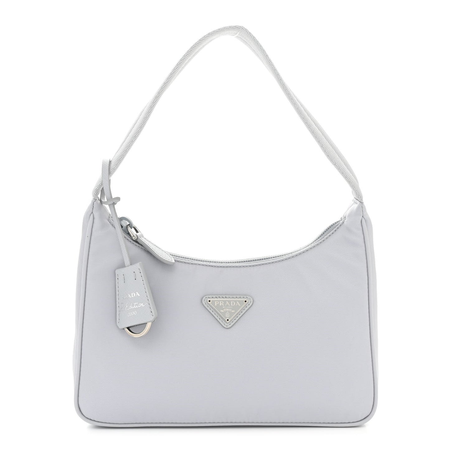 Tessuto Nylon Mini Re-Edition 2000 Bag Fiordaliso