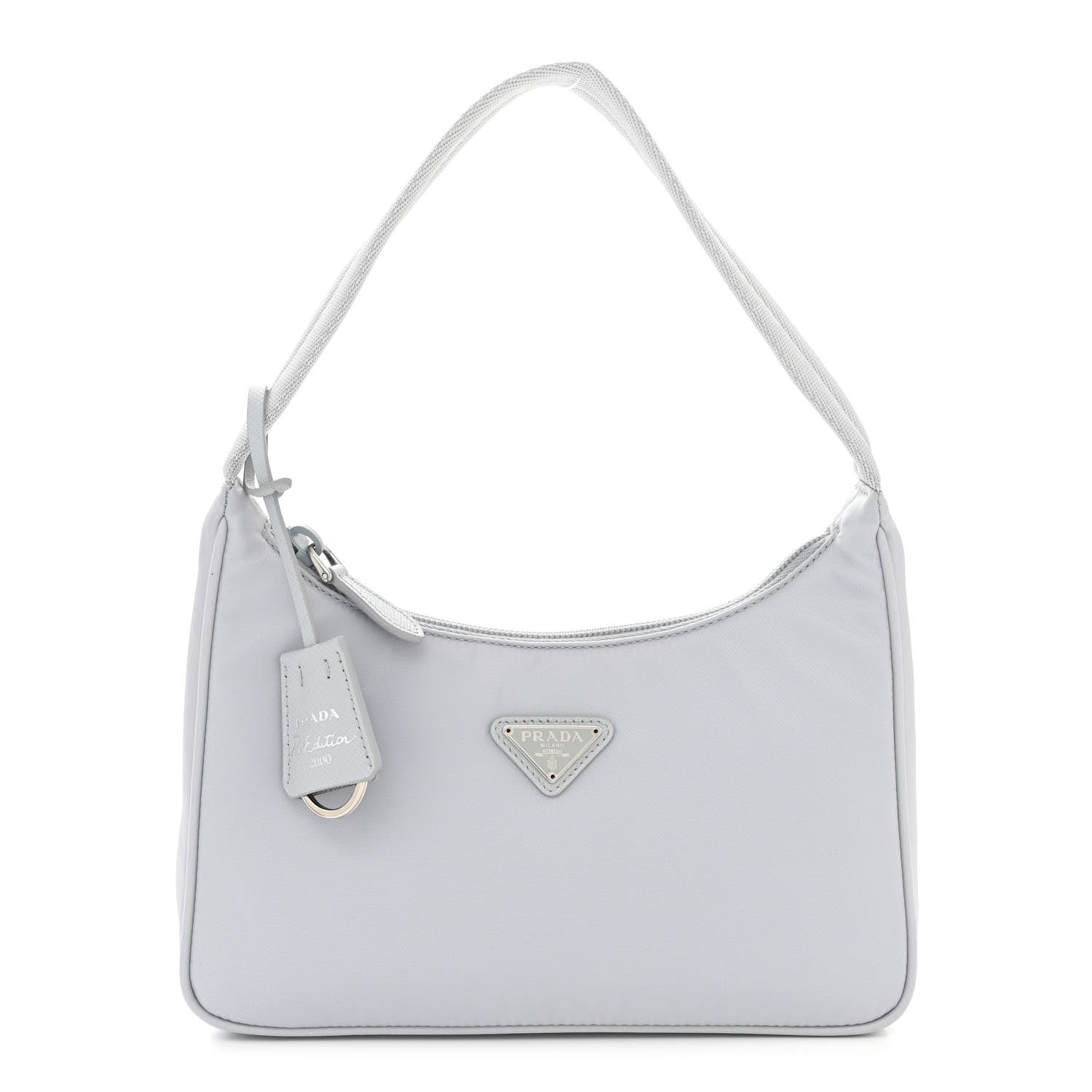 Prada Tessuto Nylon Mini Re-Edition 2000 Bag Fiordaliso 1 of 11
