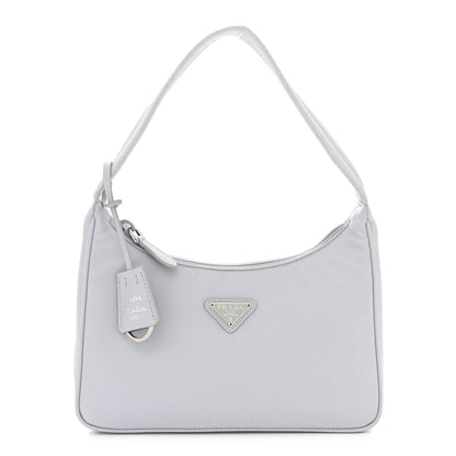Prada Tessuto Nylon Mini Re-Edition 2000 Bag Fiordaliso 1 of 11