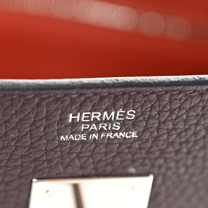 Hermes Togo Verso Birkin 30 Rouge Sellier Brique 6 of 13