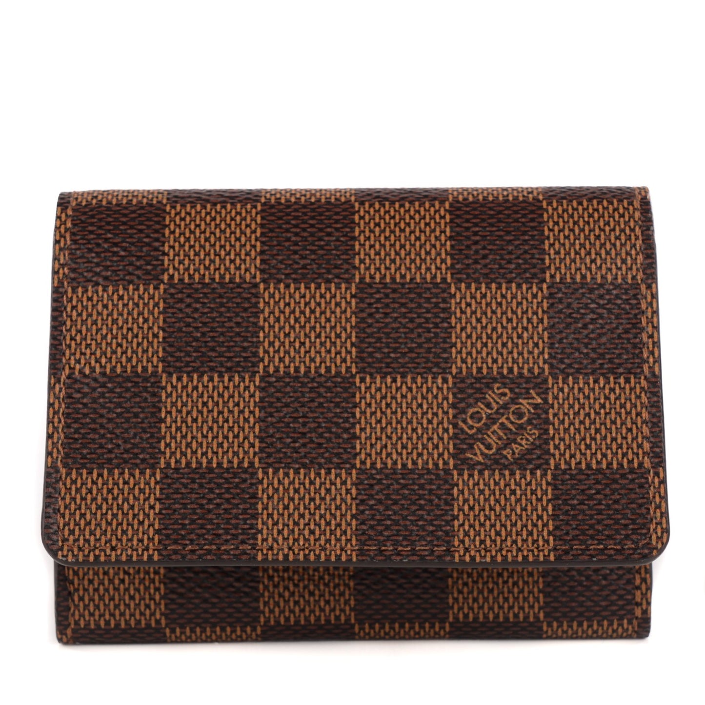 Damier Ebene Business Card Holder