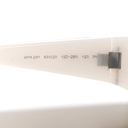 Prada Acetate Runway Sunglasses SPR 29Y White 5 of 8