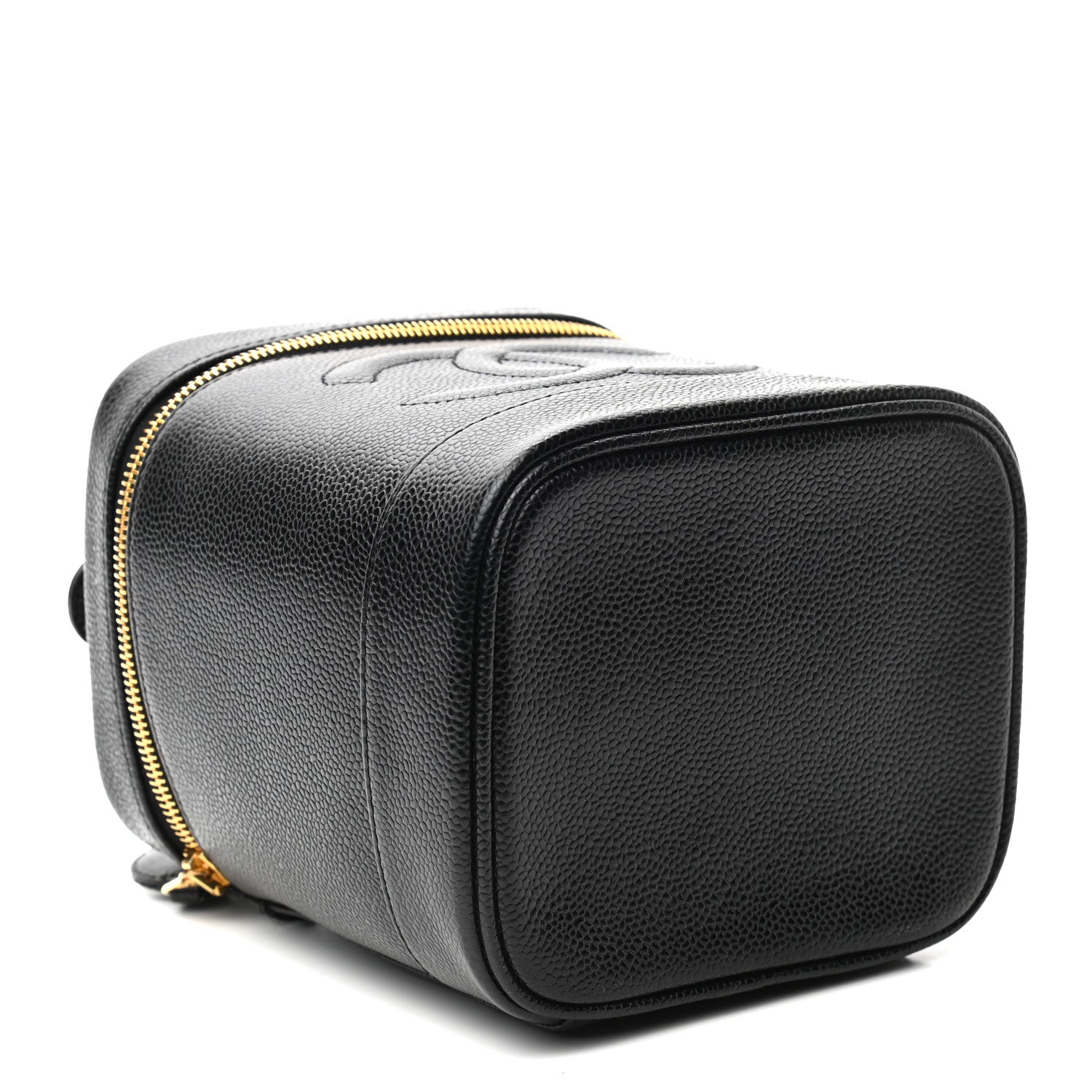 Chanel Caviar Vanity Cosmetic Case Black 4 of 7