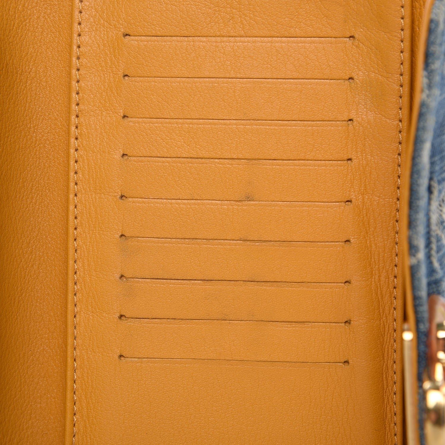 Louis Vuitton Denim Amelia Wallet Blue 8 of 10