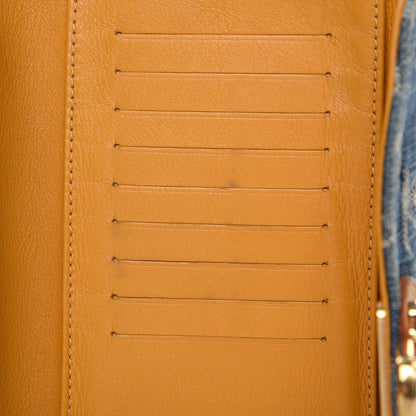 Louis Vuitton Denim Amelia Wallet Blue 8 of 10