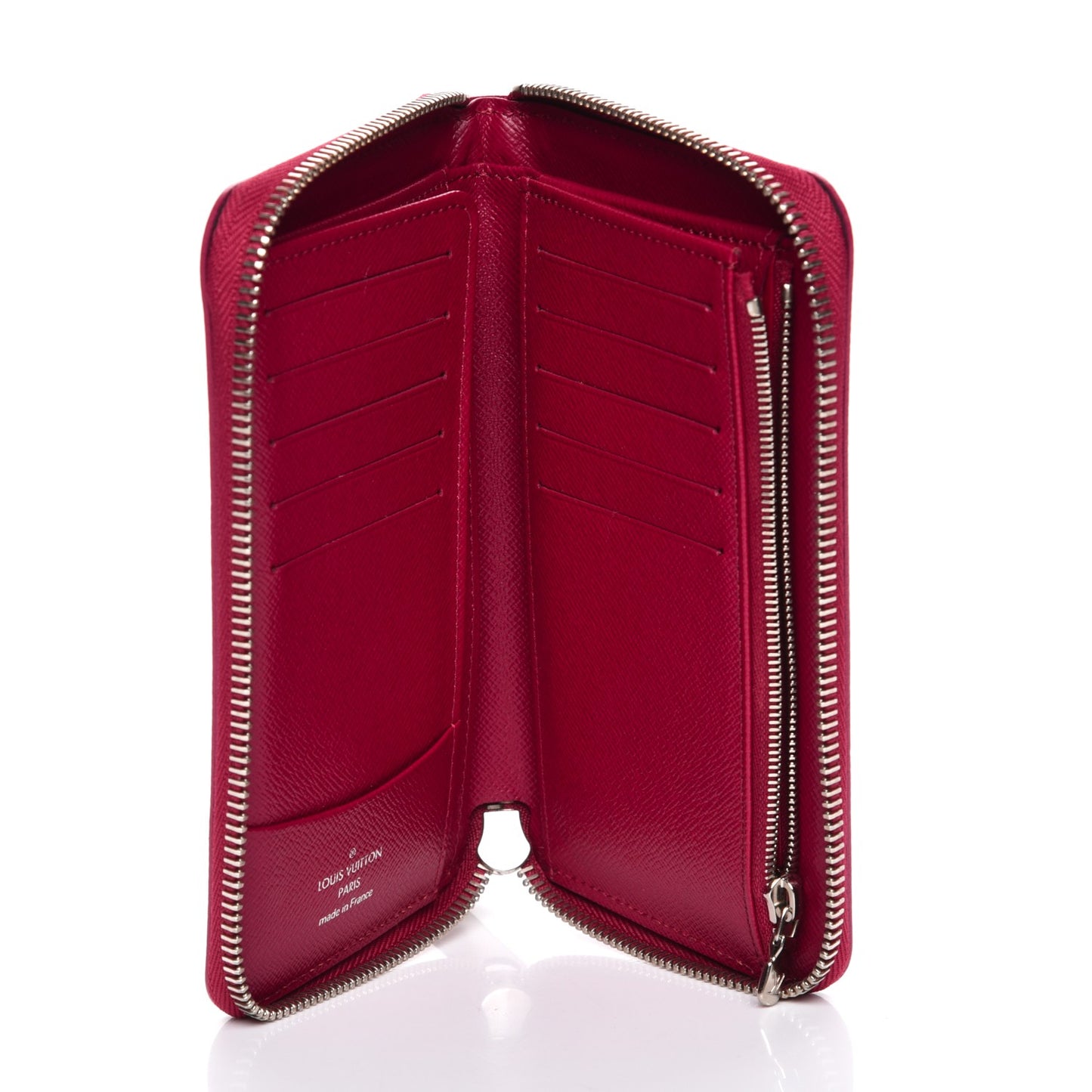 Epi Zippy Compact Wallet Fuchsia