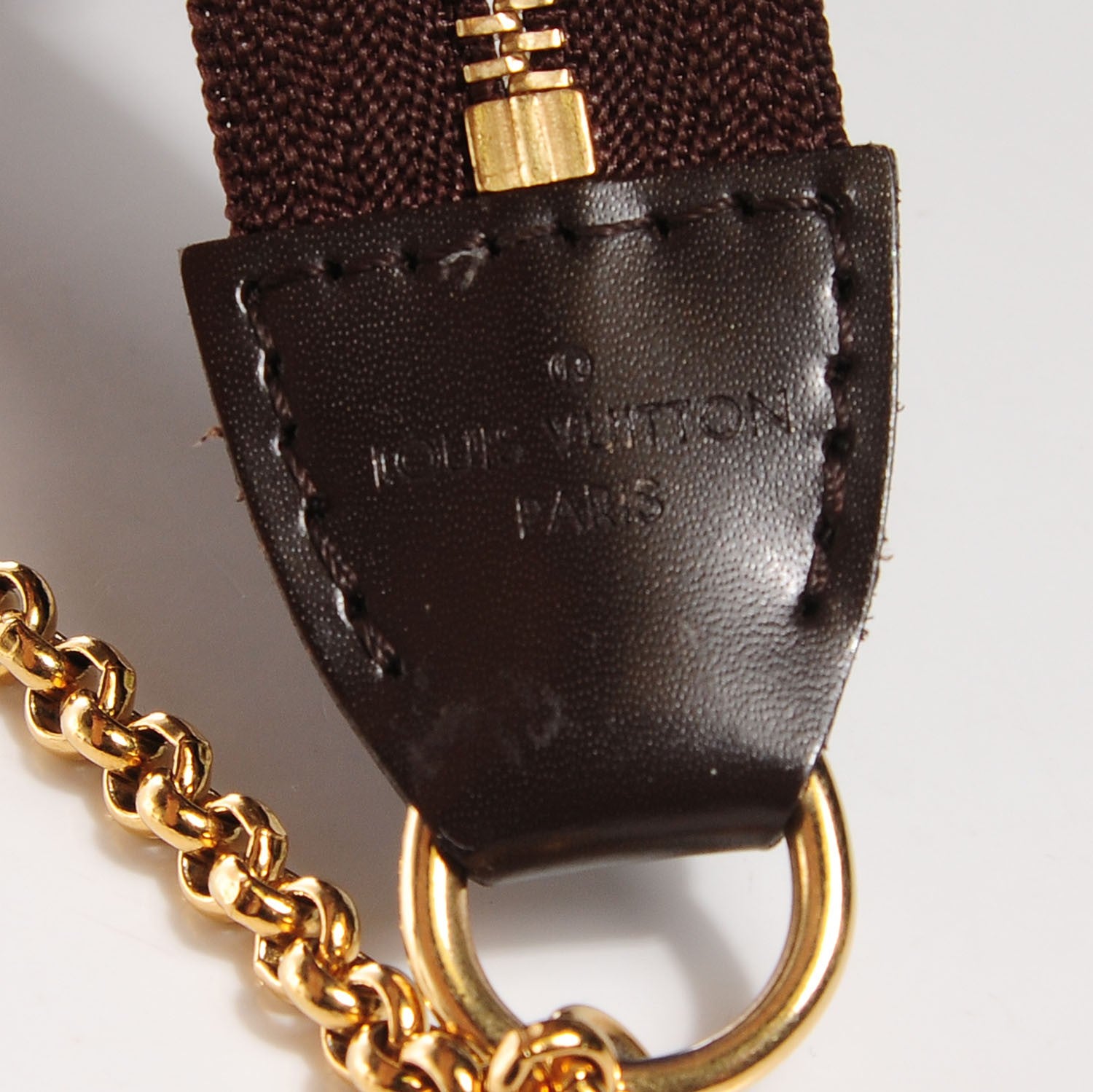 Louis Vuitton Damier Ebene Eva Clutch 5 of 8