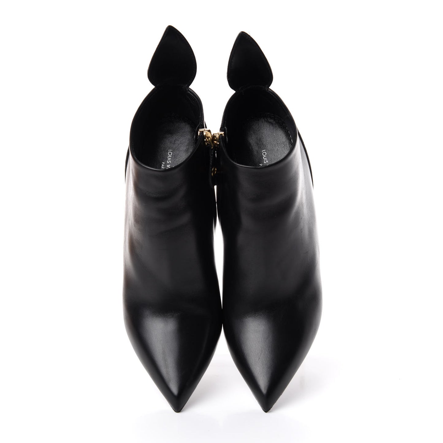 Calfskin Monogram Rodeo Queen Low Ankle Boots 39.5 Black