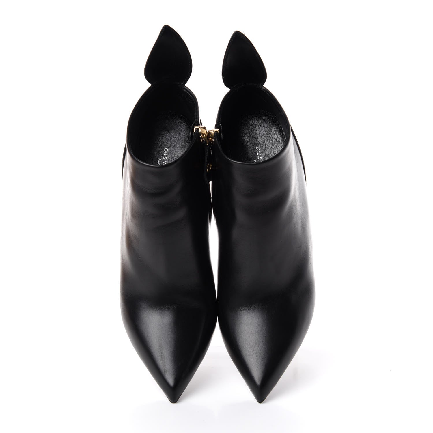 Louis Vuitton Calfskin Monogram Rodeo Queen Low Ankle Boots 39.5 Black 5 of 10
