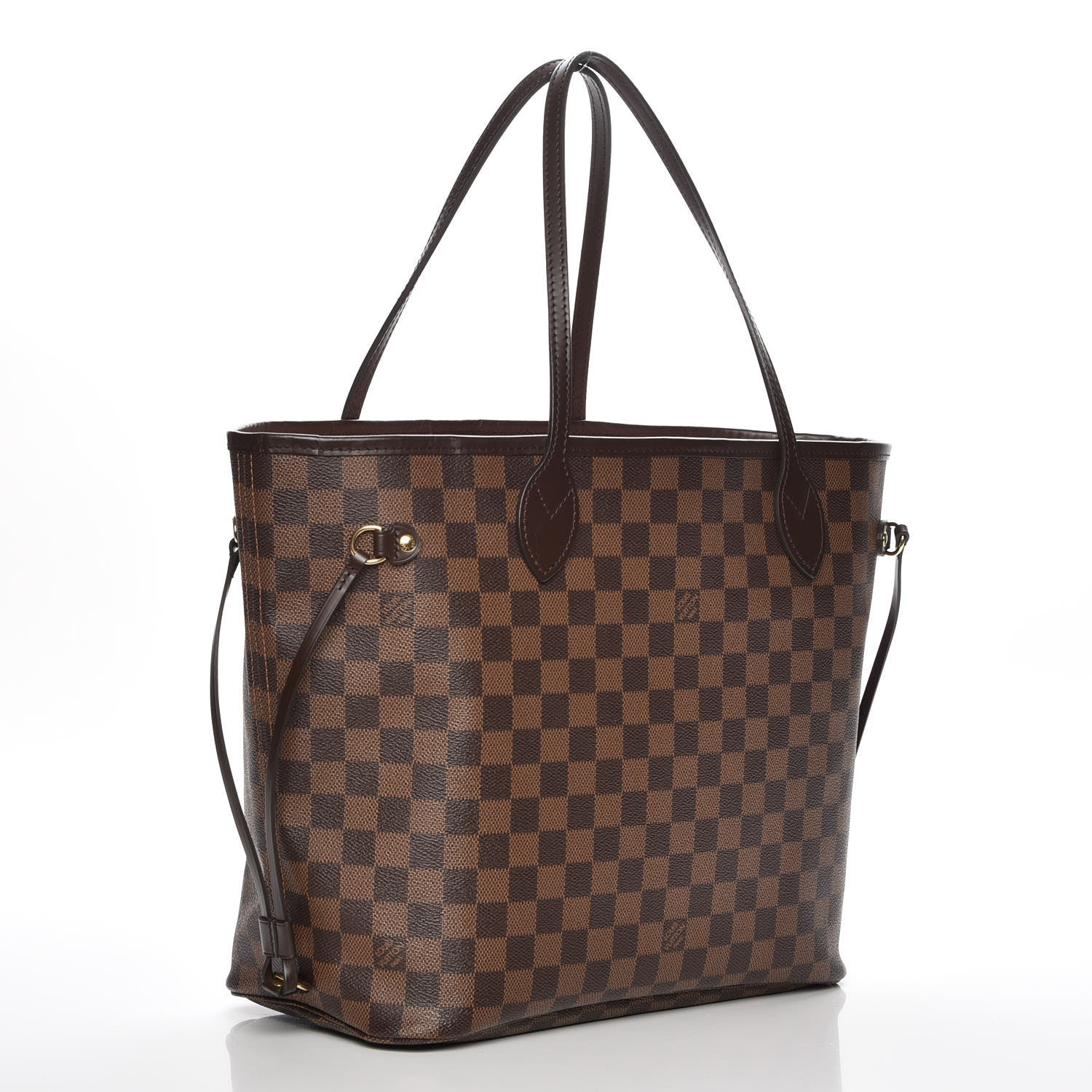 Louis Vuitton Damier Ebene Neo Neverfull MM Rose Ballerine 3 of 8