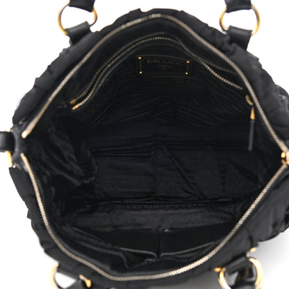 Prada Tessuto Nylon Gaufre Tote Black 5 of 13