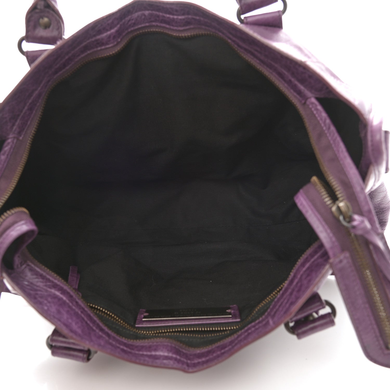 Balenciaga Agneau Classic Hardware City Raisin 5 of 12