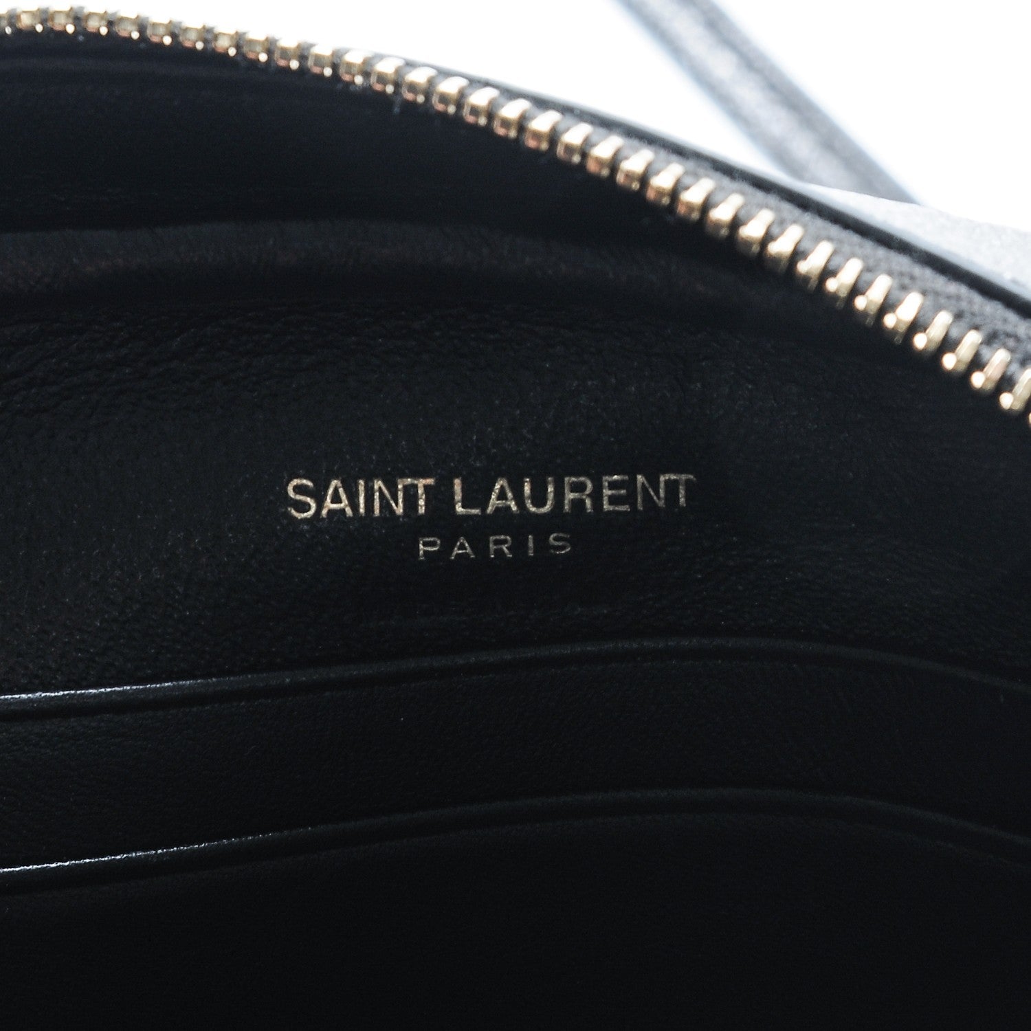 Saint Laurent Metallic Calfskin Monogram Blogger Bag Lapis Nero 6 of 6