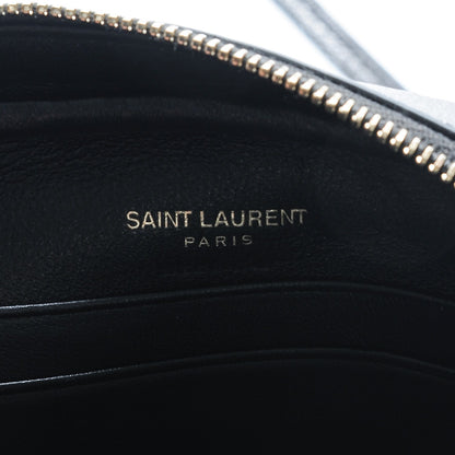 Saint Laurent Metallic Calfskin Monogram Blogger Bag Lapis Nero 6 of 6