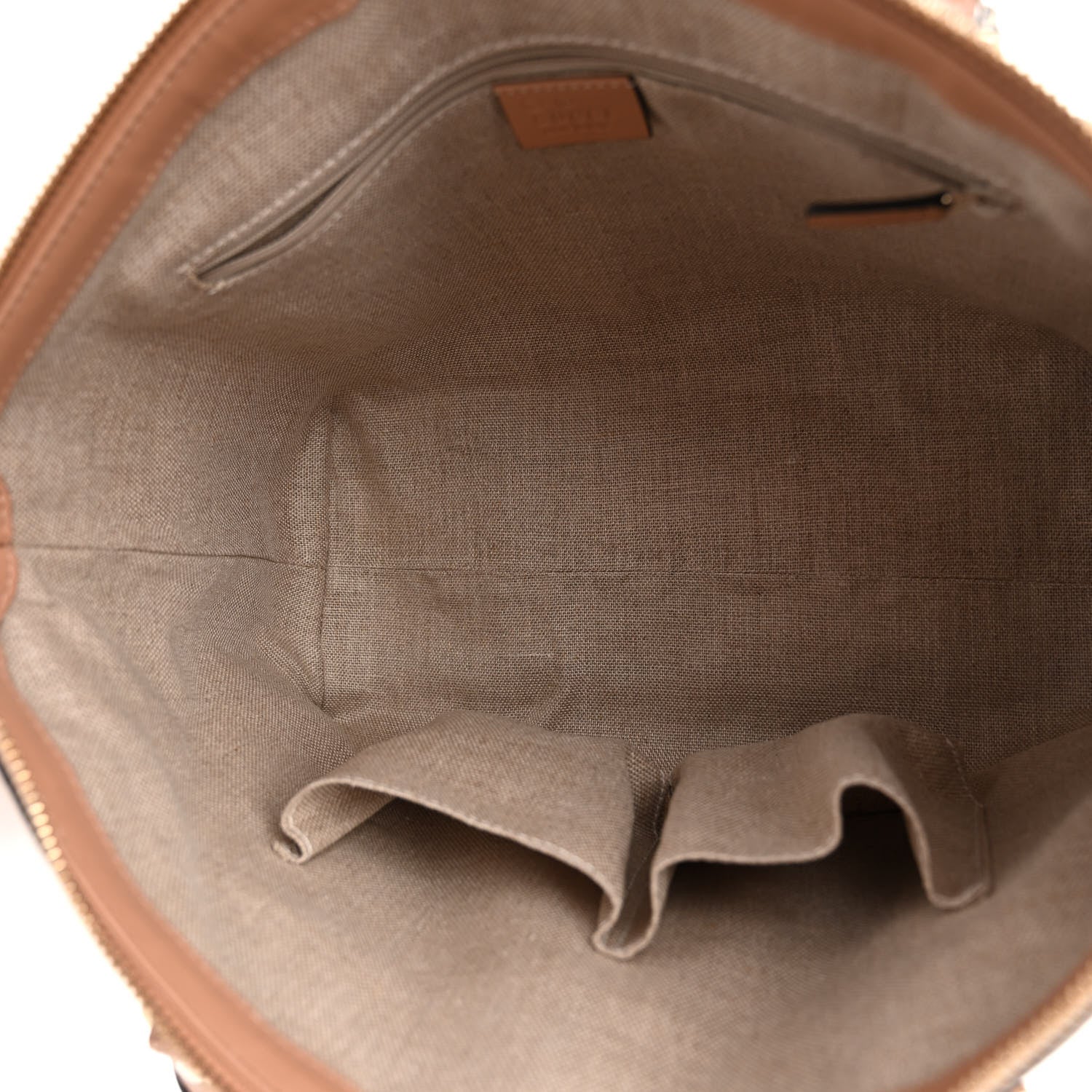 Gucci Soft Microguccissima Small Zippered Satchel Camelia 5 of 12