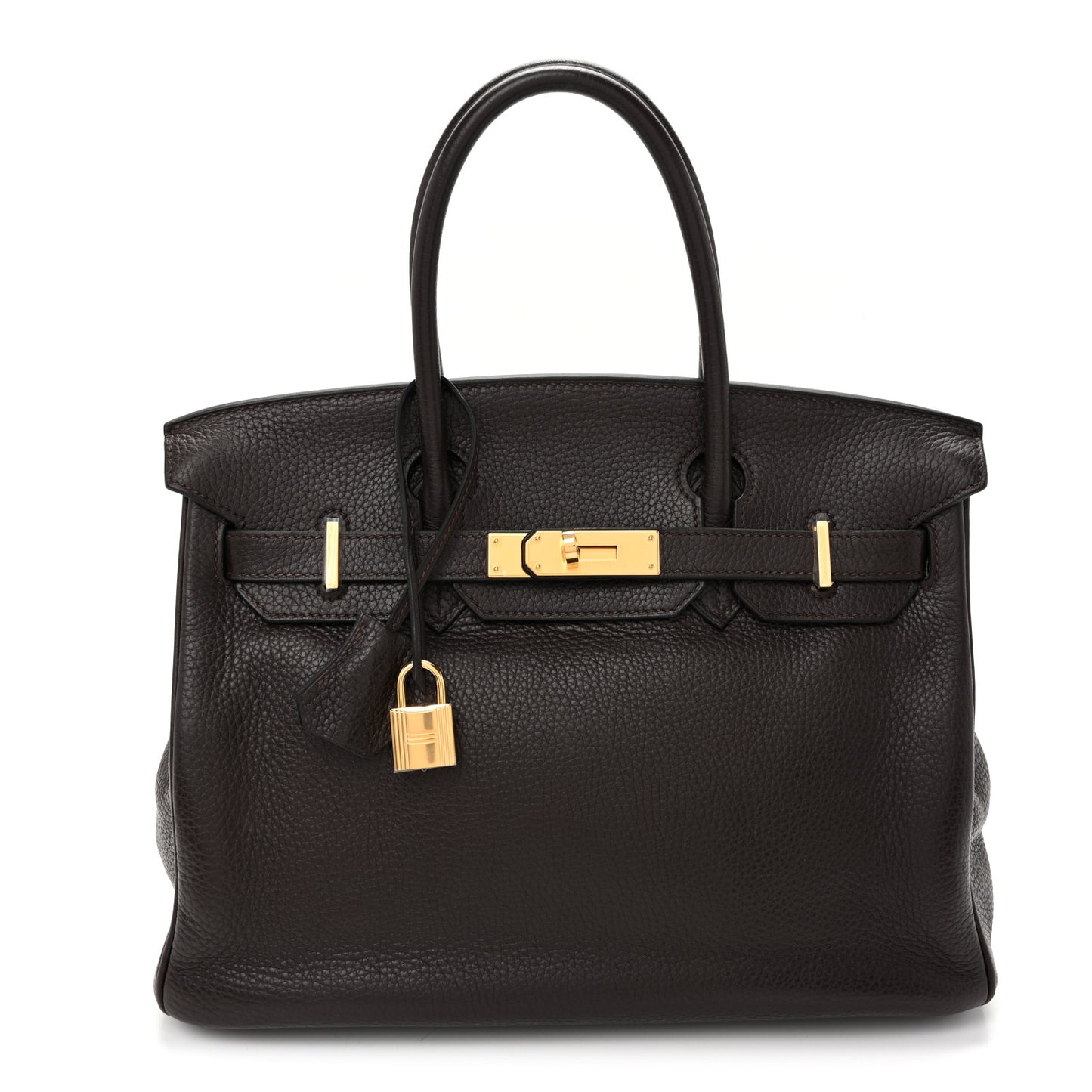 Taurillon Clemence Birkin 30 Chocolate