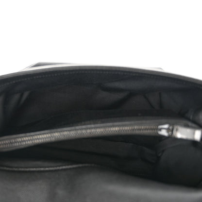 Saint Laurent Grain De Poudre Medium West Hollywood Monogram Fold-Over Black 5 of 11