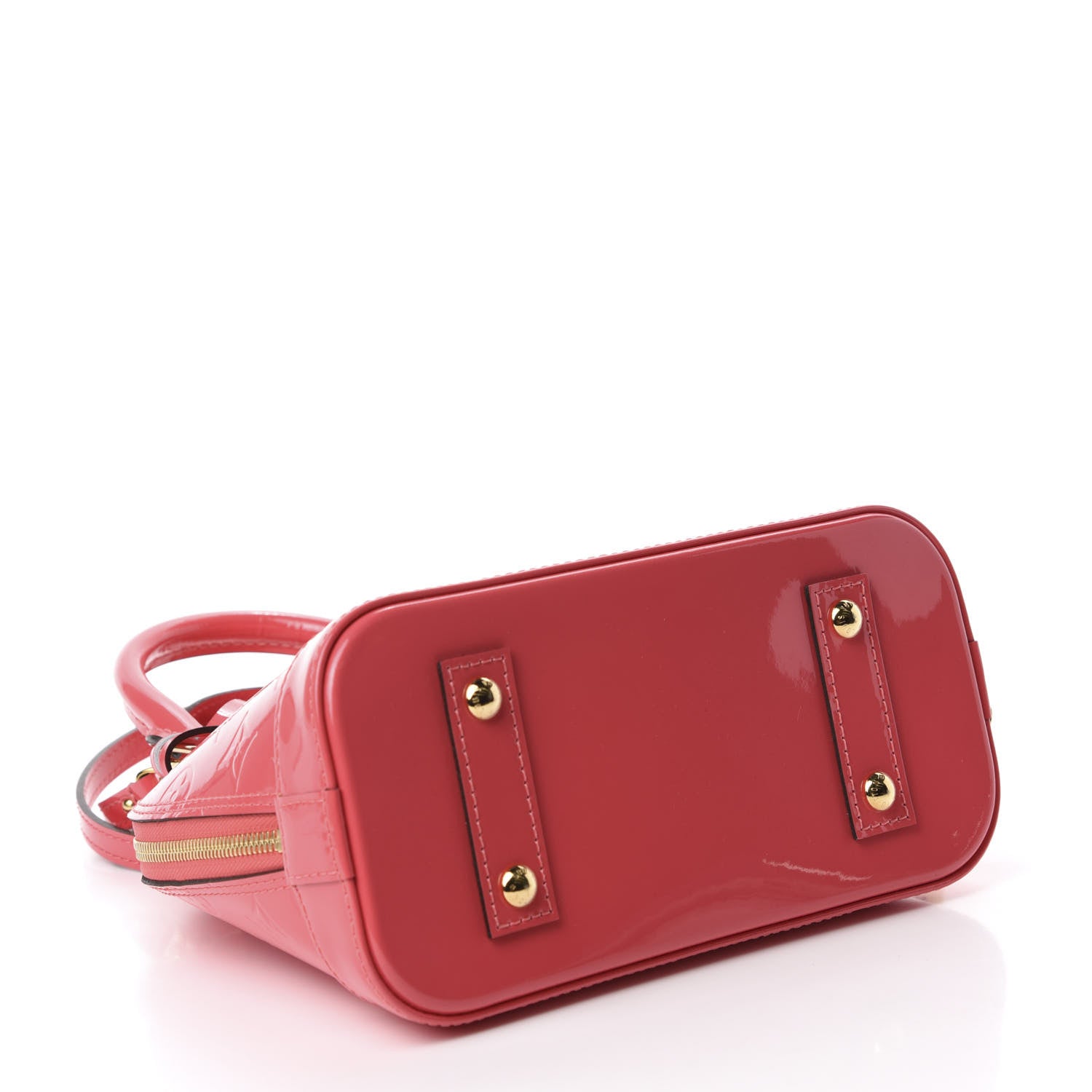 Louis Vuitton Vernis Alma BB Rose Litchi 4 of 13