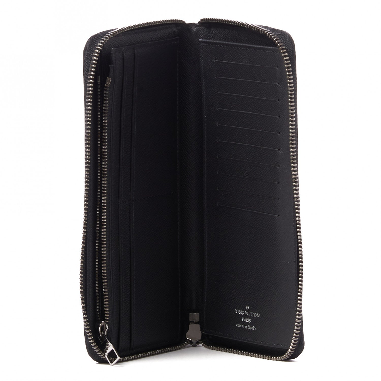 Louis Vuitton Monogram Eclipse Vertical Zippy Wallet 4 of 7