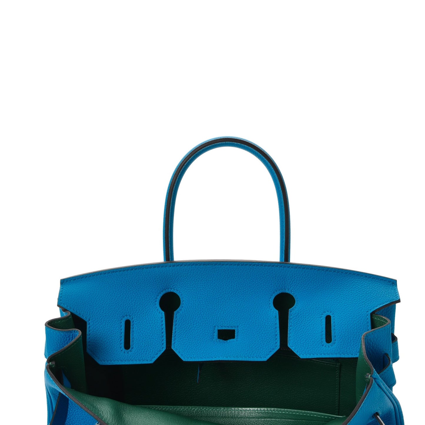 Togo Birkin 30 Bleu Zanzibar Malachite
