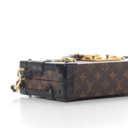 Louis Vuitton Monogram Petite Malle Black 8 of 11