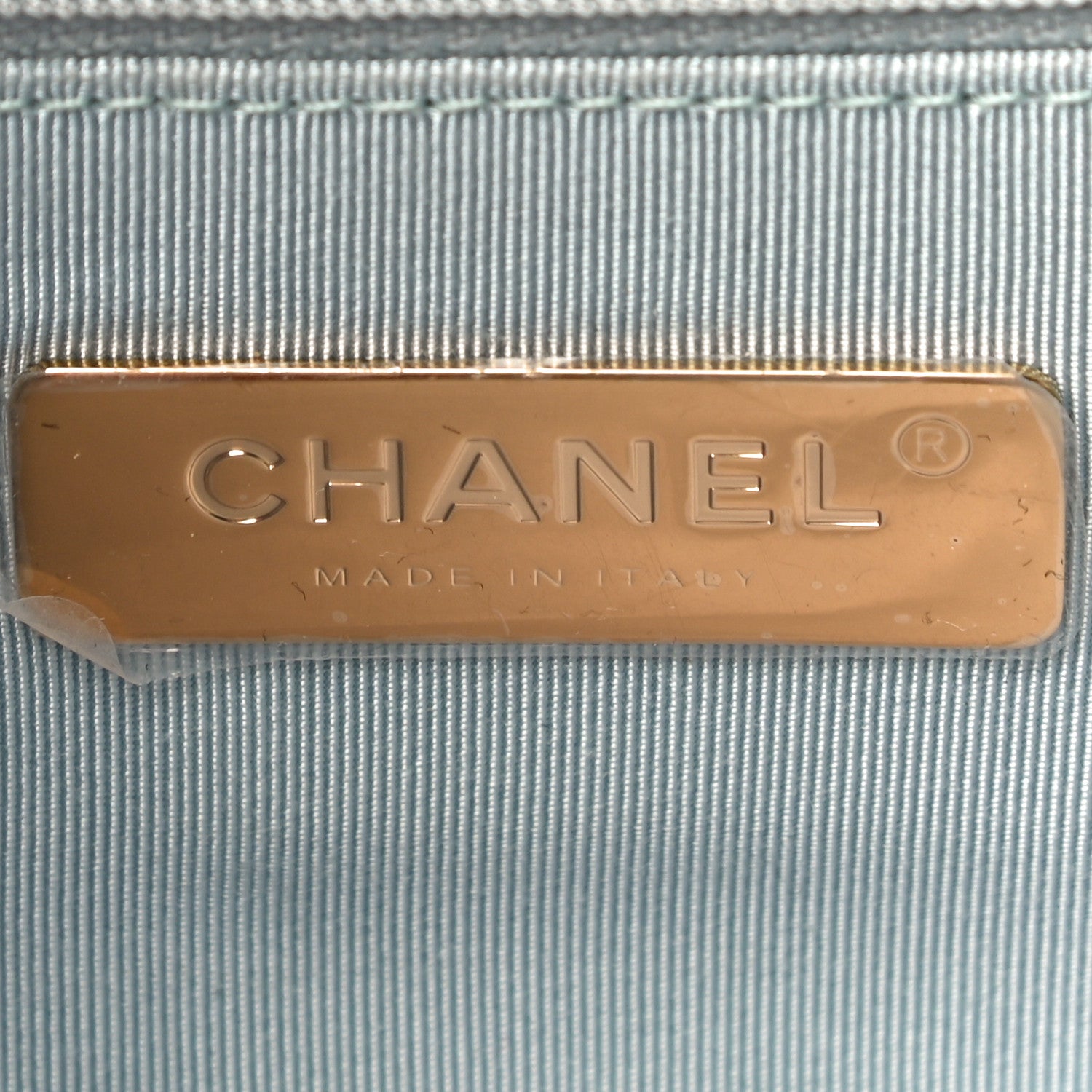 Chanel Lambskin Quilted Medium Chanel 19 Flap Light Blue 6 of 11