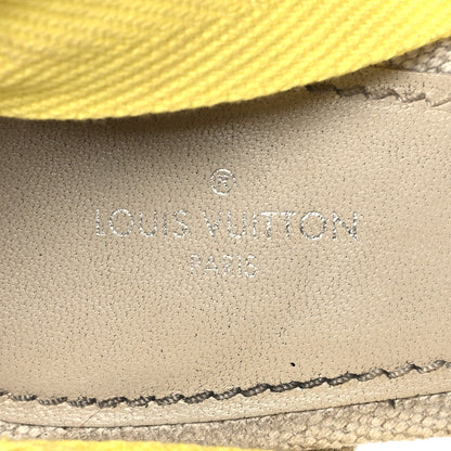 Louis Vuitton Canvas Monogram Starboard Wedge Espadrilles 41 Rose Pop 9 of 9