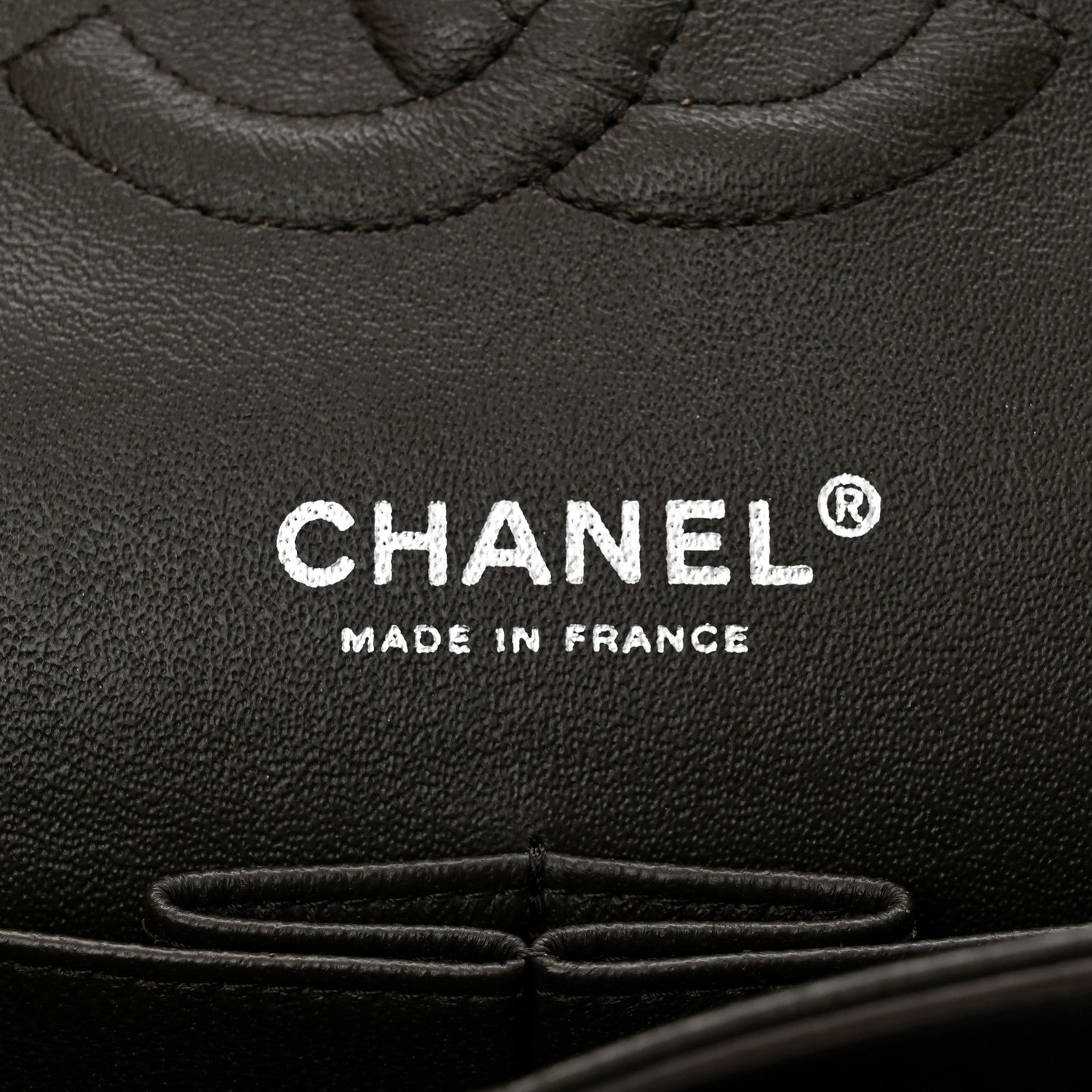 Chanel Lambskin Quilted Tri-Color Medium Double Flap Burgundy 6 of 10