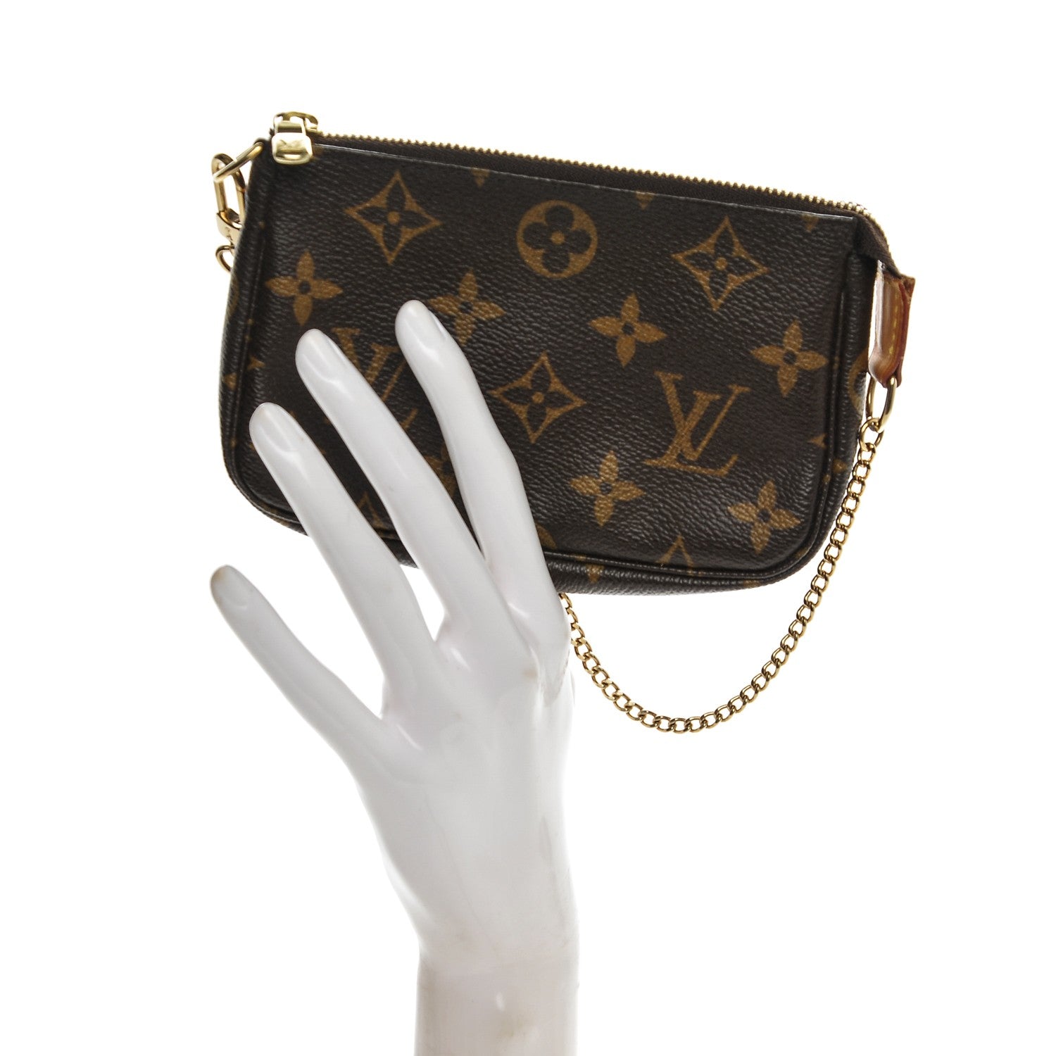 Louis Vuitton Monogram Mini Pochette Accessories 2 of 7