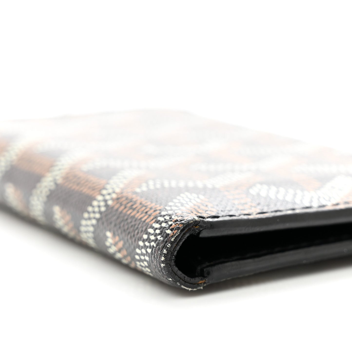 Goyardine Saint Pierre Card Holder Black