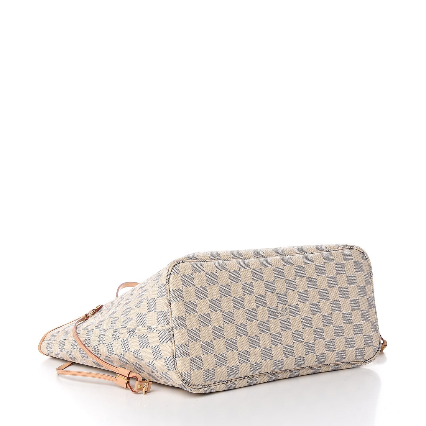 Damier Azur Neo Neverfull MM Rose Ballerine