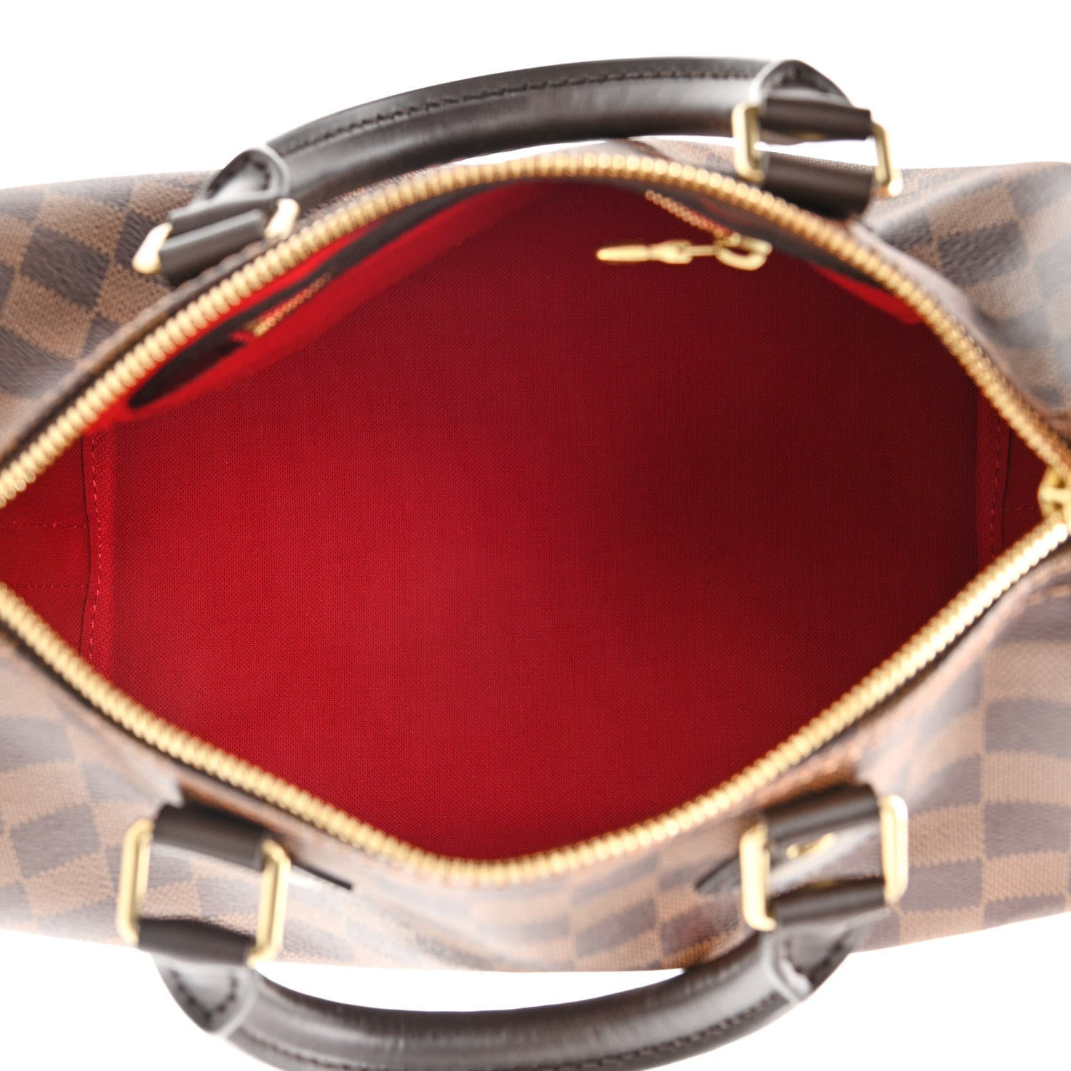 Louis Vuitton Damier Ebene Speedy Bandouliere 25 5 of 9