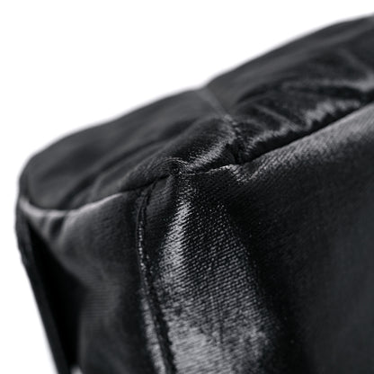 Chanel Coated Canvas Biarritz Cosmetic Case Black 10 of 13