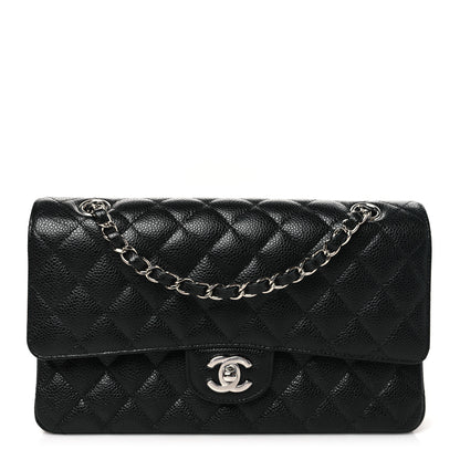 Chanel Caviar Quilted Medium Double Flap Black 1 of 10