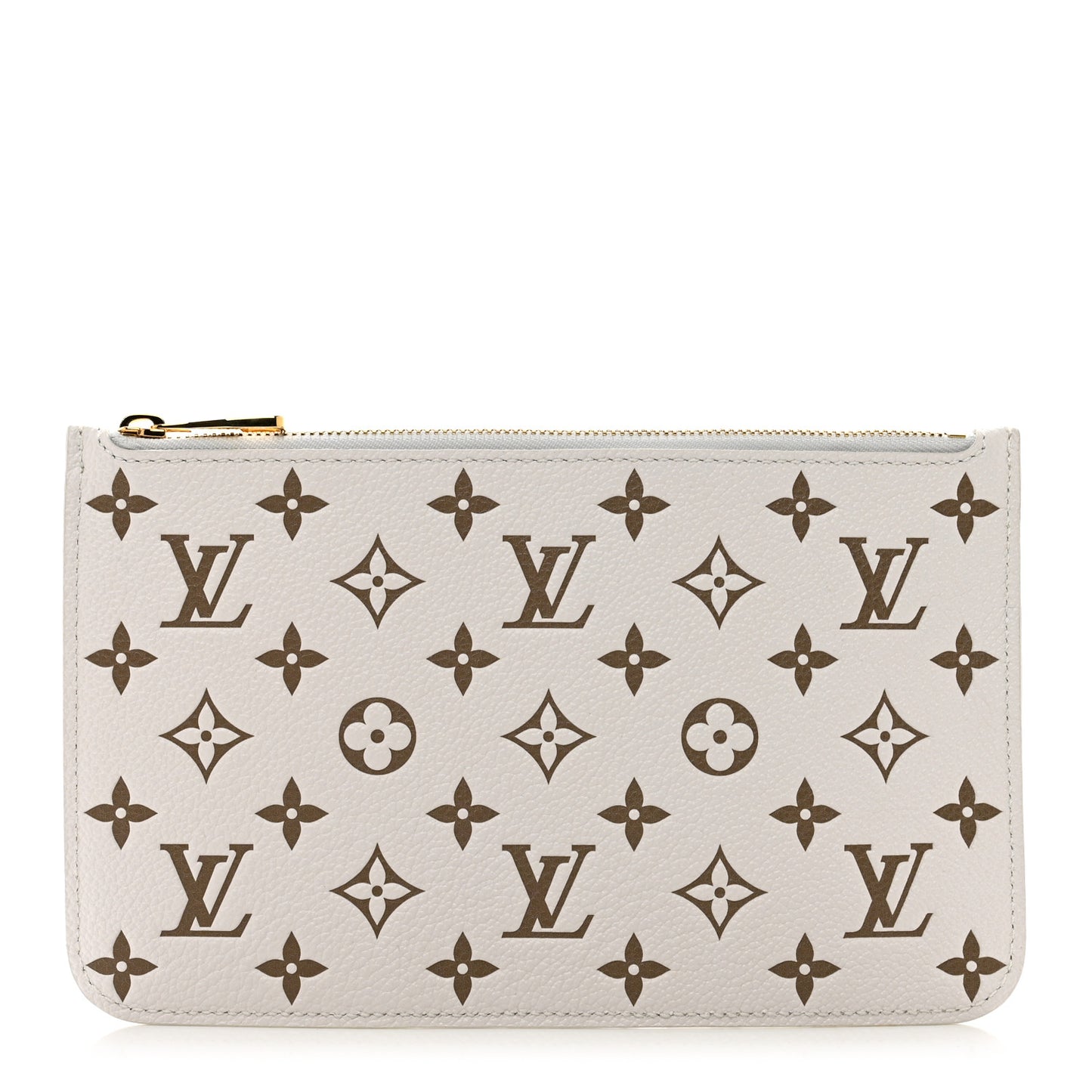 Empreinte Monogram Spring In The City Neverfull Pochette MM Kaki Beige Cream