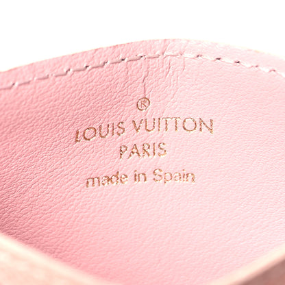 Louis Vuitton Damier Ebene Caissa Card Holder Rose Ballerine 6 of 6
