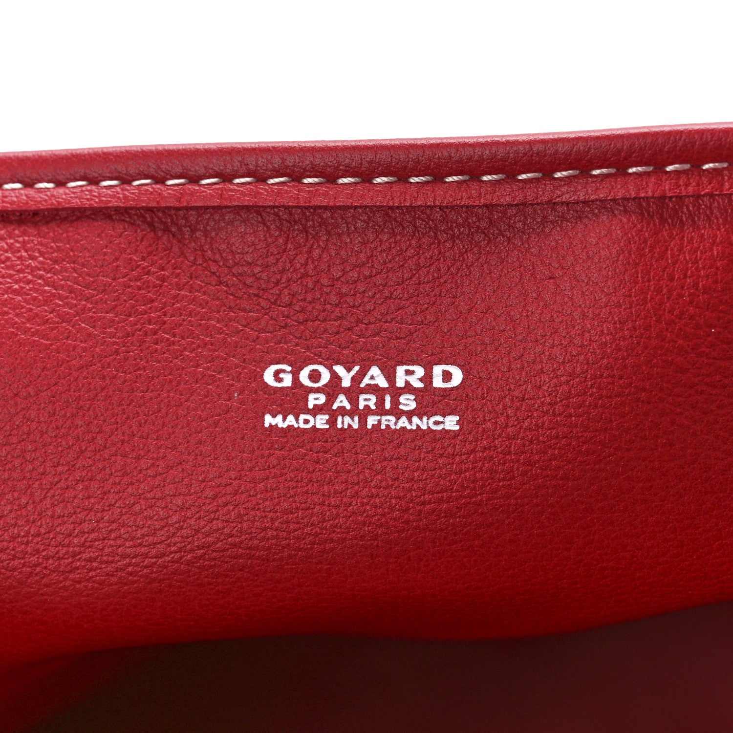 Goyard Goyardine Reversible Mini Anjou Red 8 of 21