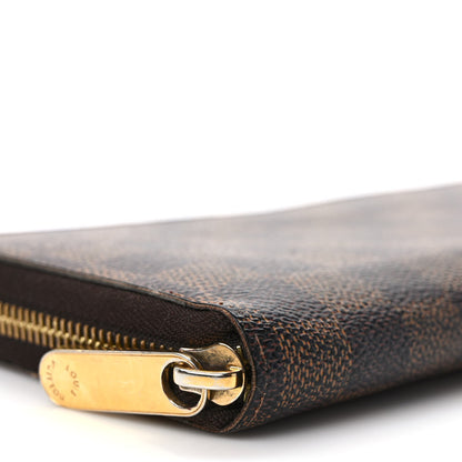 Louis Vuitton Damier Ebene Zippy Wallet 7 of 9